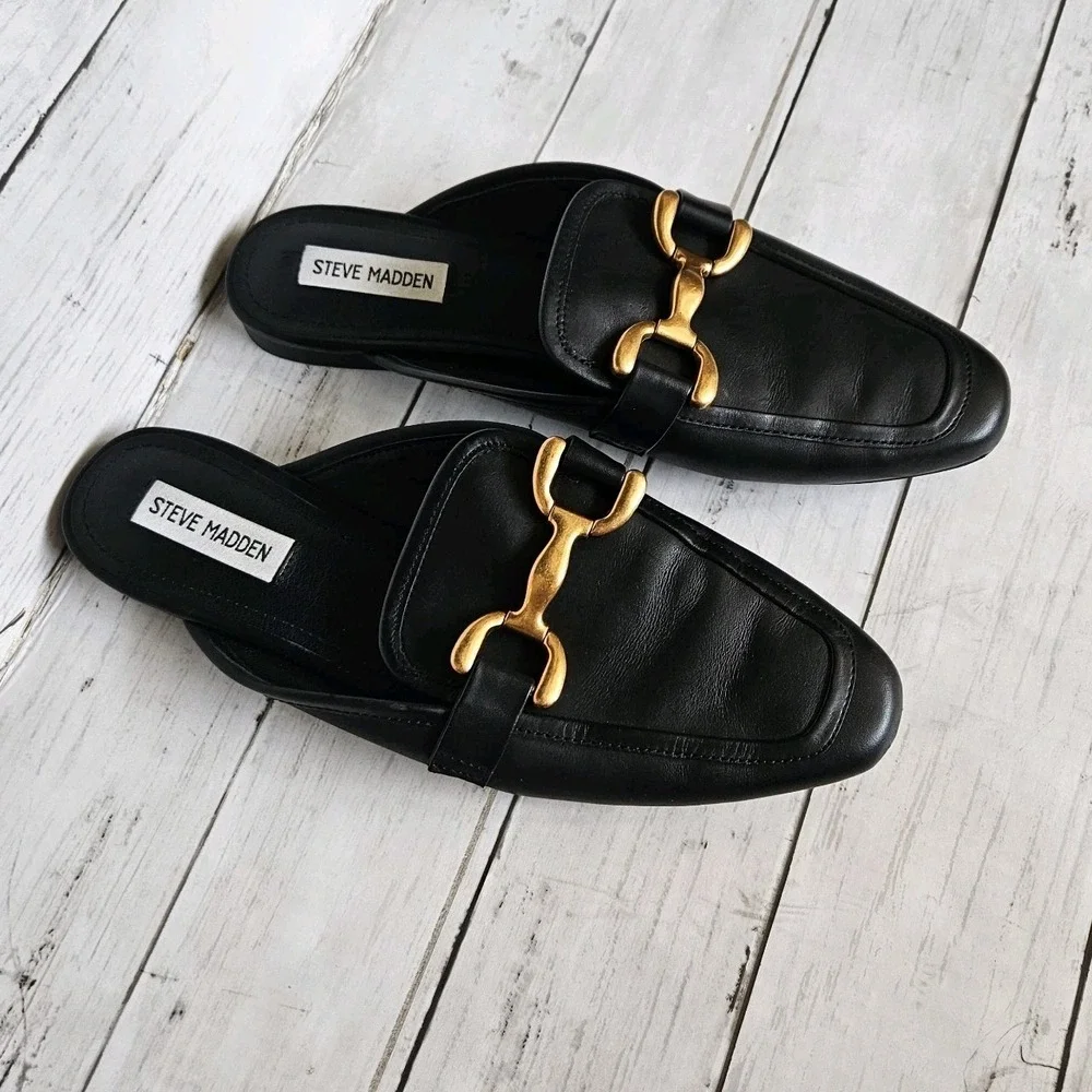 Steve Madden Fortunate Bit Mules Size 9.5 - Picture 1 of 9